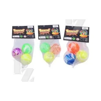 Dětský míč Sada hopíků Hop koule 3,5 cm set 3ks W117220, Wiky