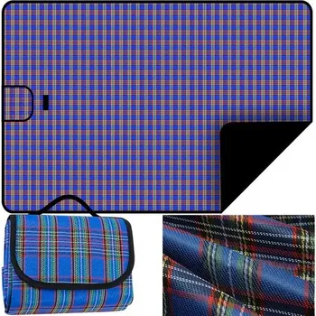 turistický batoh Voděodolná pikniková podložka – modrá