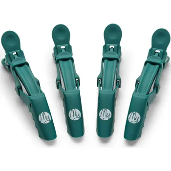 My Professional JAW CLIPS Double Hinge - pevné klipsy s dvojitým kloubem, 4ks/bal 8685 - FOREST GREEN - lesní zelená