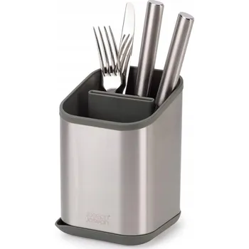 Odkapávač na nádobí Odkapávač na příbory Joseph Joseph plastový stříbrný jednopatrový