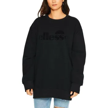 Dámská móda ELLESSE Dámská turistická mikina ellesse caterina crew ČERNÁ