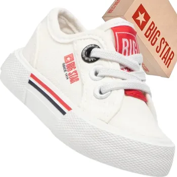 Chlapecké tenisky Big Star dětské tenisky bílé, velikost 20