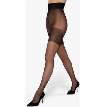 Dámské punčochy GATTA BODY PLUS SIZE 15 Punčocháče dámské vel. 4-L/ Nero