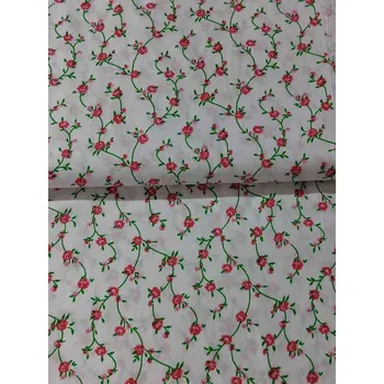 Bavlněná látka růže