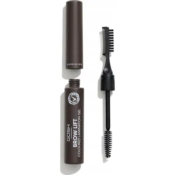 Tužka na obočí Gel na laminování obočí Gosh Brow Lift 002 Dark Brown 6 ml