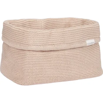 Hračka Little Dutch Košík pletený velký Beige