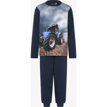 Dívčí pyžamo Minymo - Pyžamo - Traktor - Navy Night Velikost: 104