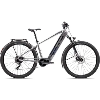 Elektrokolo Rock Machine eStorm 70 Tour / Gloss Silver/Black/Grey 2026 Průměr kol: 29", Výška rámu: (17" = 43,2 cm), Velikost rámu: M