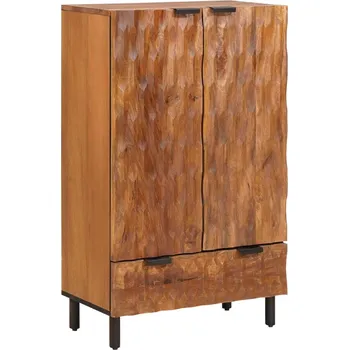 Televizní stolek vidaXL Vysoký bufet Akátová hnědá povrchová úprava 60 x 33 x 100 cm [4017930]