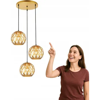 Závěsné svítidlo Italux Hilo 3-bodové, patice E27