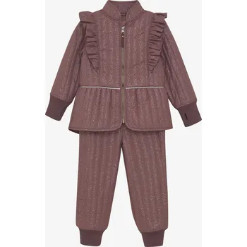 Kojenecká souprava ENFANT - Dívčí termoset - Rose Taupe - Glitter Varianta:: 80