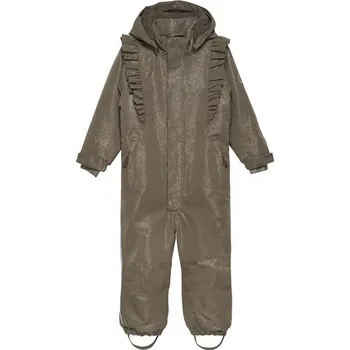 Kojenecká kombinéza EnFant - Dívčí zimní kombinéza - Chocolate Chip GLITTER - vel.134 Varianta:: 134