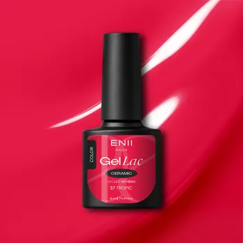 Lak na nehty ENII NAILS Gel lak Ceramic 37 Tropic - gelový lak bez HEMA, 10 ml