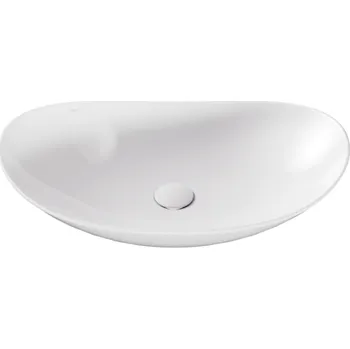 Umyvadlo Besco Viya Cera-Line 61,5 umyvadlo na desku, bílá