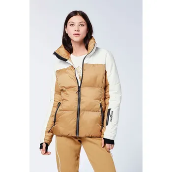 Dámská vesta Bunda Chiemsee Hellbraun/ Weiß 1789663 L