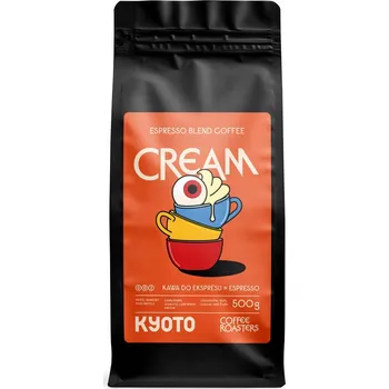 Čerstvě pražená Káva Kyoto Arabica - KYOTO směs Káva espresso 1kg 250g