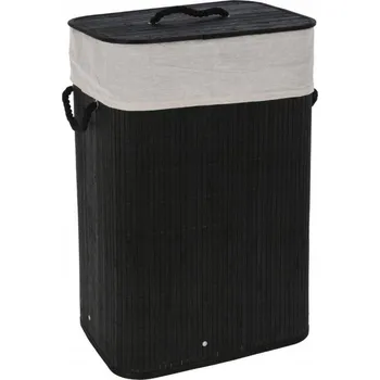 Koš na prádlo Volně stojící koš na prádlo BAMBUS HX9100510 Koopman 60 l černý
