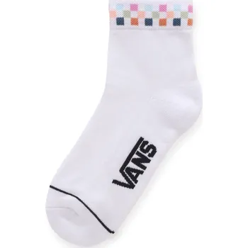 Pánská móda ponožky VANS WM PEEK-A-CHECK CREW 6.5-10 1PK ROSE SMOKE