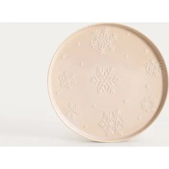 Talíř Dezertní talíř LUMROSE s vločkami 762741
