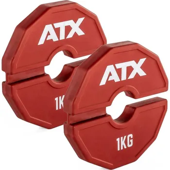 Příslušenství pro posilovací stroj a lavici Flexibilní přídavné kotouče ATX 2 x 1 kg - pár