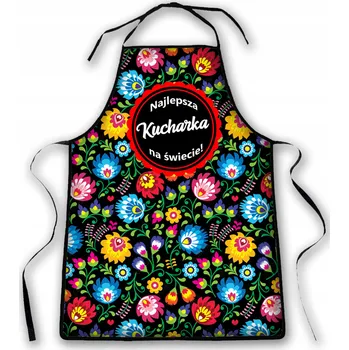 Kuchyňská zástěra Kuchyňská zástěra jako dárek s potiskem kuchyňské zástěry