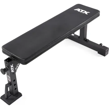 Posilovací lavice rovná ATX LINE FLAT BENCH, FBX-620, s adaptérem a rukojetí