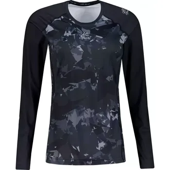 Dámské oblečení Dámské funkční triko s dlouhým rukávem premium ALTISPORT VOJ/ALW110TR03 ČERNÁ XXXL