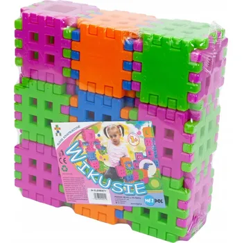 ostatní stavebnice Stavební Stavebnice Wikusie Mejpol Wafers 54 ks.