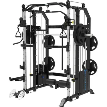 Posilovací věž Multifunkční posilovací stroj IRONLIFE Multi-Functional Smith Machine (cihličkové závaží 2 x 100 kg)
