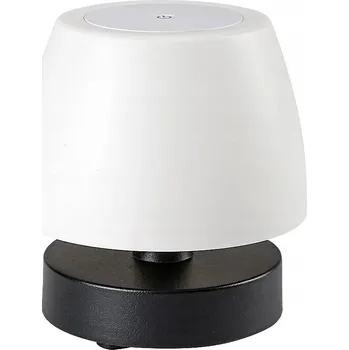 Lampička LED stolní lampa Rabalux Odera, bílo-černá