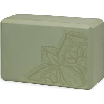 GAIAM Pěnová kostka na jógu POINT ZELENÁ