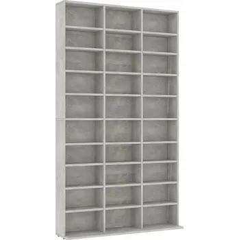 Komoda Skříňka CD 30 velikostí, 102 x 16 x 177,5 cm, šedá, betonu