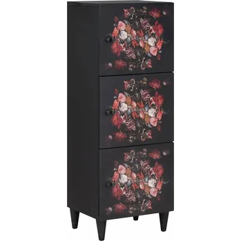 Televizní stolek vidaXL Úložné skříně s úložištěm Vícebarevný 40 x 33,5 x 110 cm [4018729]