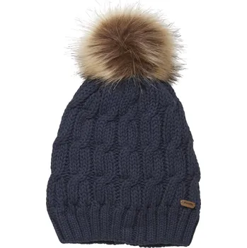 Kojenecká čepice Minymo - Čepice s odjímatelnou bambulí - Total Eclipse Velikost: 80/86