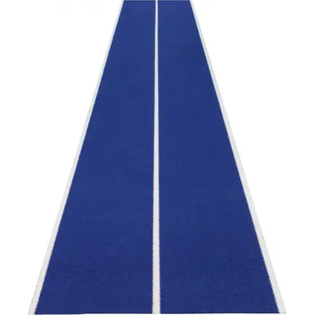Umělá tráva Sprint Track s pruhem 12,5 x 2 m, tl. 10 mm, modrá