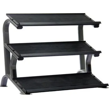 Stojan na jednoruční HEXA činky IRONLIFE, trojřadý