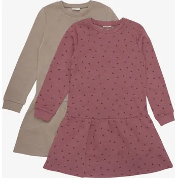 Kojenecká souprava Minymo - Mikinové šaty - 2ks - Apple Butter Varianta:: 122