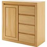 DREWMAX Komoda z bukového dřeva VIP KD411