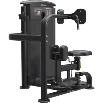 Posilovací stroj IMPULSE Torso Rotation - černý rám + černé čalounění Posilovací stroj Torso Rotation 72 kg