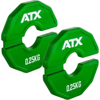 Příslušenství pro posilovací stroj a lavici Flexibilní přídavné kotouče ATX 2 x 0,25 kg - pár