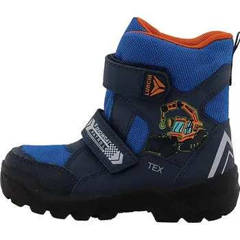 Chlapecká zimní obuv Boty Lurchi Blau/ Dunkelblau 9074668 34