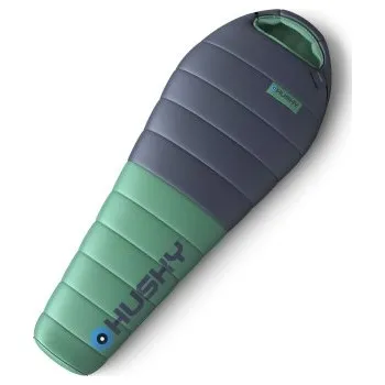 Outdoorové vybavení Husky Péřový třísezónní spacák Dinis blue/mint + doprava zdarma!