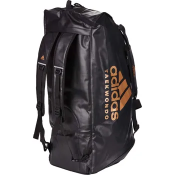 SPORTOVNÍ TAŠKA / BATOH ADIDAS TAEKWONDO PU BLACK - GOLD Velikost: M