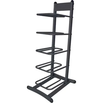 Medicinbal BOSU stojan na 5 ks BOSU, černý