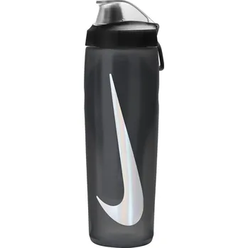 Láhev Nike Refuel s uzavíratelným uzávěrem 700 ml černá