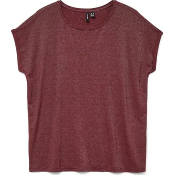 Dámská móda Tričko Vero Moda Bordeaux 8214146 L