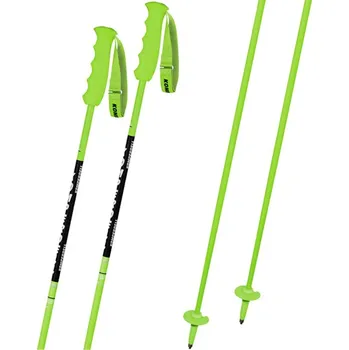 Sjezdová hůlka KOMPERDELL Nationalteam Carbon 2024/25 135 zelená/černá