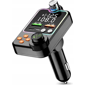 IP kamera Bluetooth FM Transmiter P-M s USB nabíječkou, handsfree sada, RGB