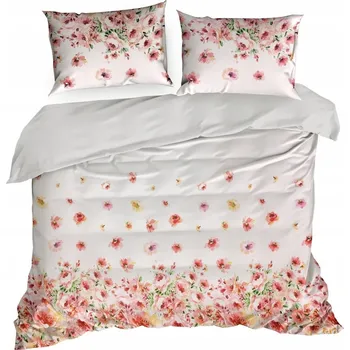 Povlečení Povlečení 220x200 3dílné bavlněný satén měkké oboustranné SPRING