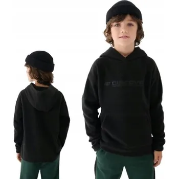 Chlapecká mikina Fleece mikina 4F 4FJWAW24TFLEM213-20S-152